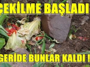 İşte Çekilen PKK'lıların Ardında Bıraktıkları