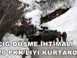 Eksi 20 Derecede PKK'lı Takibi