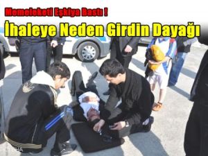 İhaleye Neden Girdin Dayağının Görüntüleri Çıktı