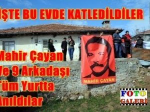 Kızıldere Direnişçileri Mahir Çayan ve 9 Arkadaşı Tüm Yurt'da Anıldı