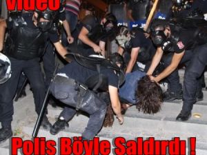 Taksim'de Eylemcilere Sert Müdahele