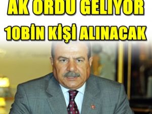 Ak ordumu kuruluyor ?