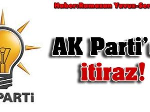 AK Parti'de itiraz