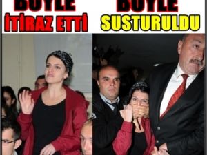AKP'li Vekili Protesto Etti Böyle Susturdular !
