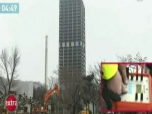 116 METRELİK BİNA 10 SANİYEDE YERLE BİR OLDU