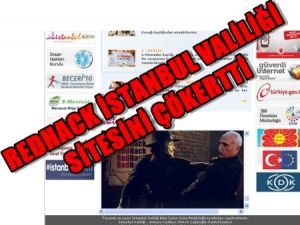 RedHack Valilik Sitesine Mesaj Koydu. İşte O mesaj !