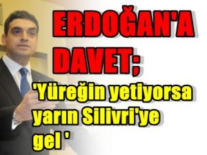 Erdoğan'a Davet Var; 'Yüreğin Yetiyorsa Yarın Silivri'ye Gel'