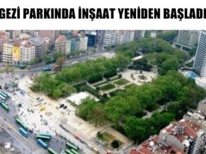 Mahkeme Kararına Rağmen Gezi Parkında İnşaat Yeniden Başladı