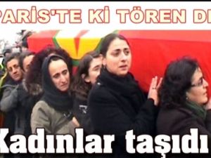 Öldürülen PKK'lıları kadınlar uğurladı
