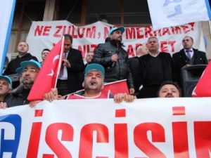 Ankara'ya Eyleme Giden BMC işçileri Manisa'da Yol Kesti