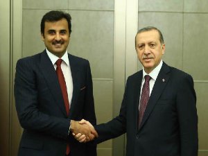 ERDOĞAN'IN KATAR EMİRİ İLE SIR GÖRÜŞMESİ