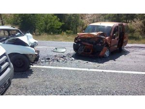 TAŞKENT'TE KAZA: 1 ÖLÜ, 2 YARALI