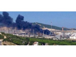 ALİAĞA "TÜPRAŞ YANGINI"NEDENİ BELİRLENDİ