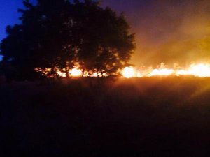 KULP BARIN'DA BÜYÜK YANGIN