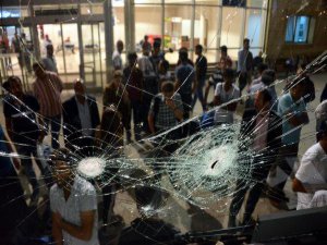 ERZURUM'DA GERGİN GECE