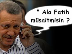 ALO FATİH; SARIGÜL İÇİN GÜRSEL TEKİN'İ KULLANIYORUZ EFENDİM