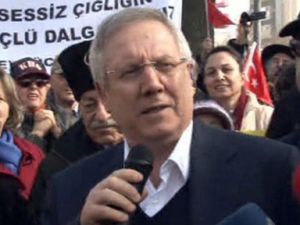 AZİZ YILDIRIM'DAN EYLEMCİLERE DESTEK