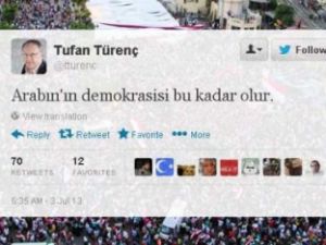 Hürriyet editöründen Mısır için nefret tweeti