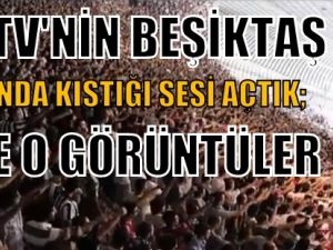 Lig TV'nin Beşiktaş maçında kıstığı sesi açtık; işte o görüntüler...