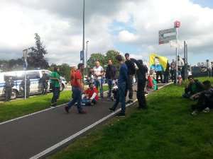 ALMANYA'DA TÜRK, KÜRT GERGİNLİĞİ