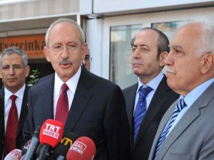 KILIÇDAROĞLU, PERİNÇEK İLE YARIM SAAT GÖRÜŞTÜ...