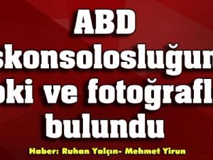 ABD başkonsolosluğunun kroki ve fotoğrafları bulundu