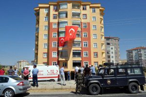 KAYSERİ'YE ŞEHİT ATEŞİ DÜŞTÜ