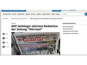 HÜRRİYET'E AKP SALDIRISINA DÜNYADAN BÜYÜK TEPKİ
