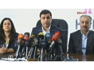DEMİRTAŞ'IN BU SÖZLERİNE SORUŞTURMA BAŞLATILDI