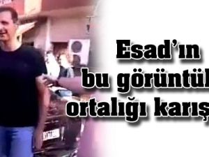 Esad'ın bu görüntüleri ortalığı karıştırdı