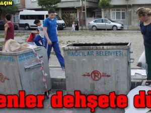 Çöp konteynerında cenin bulundu