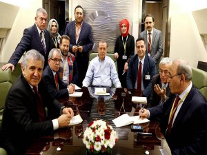 ERDOĞAN'IN UÇAĞINDAN İTİRAFLAR