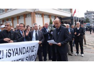 SİNOP'TA PROTESTO YÜRÜYÜŞÜ