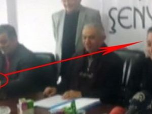 Başkanı Kafasından Vurdu!