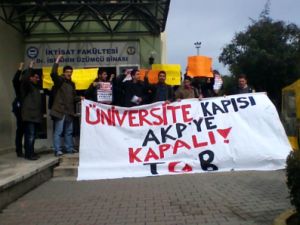 TGB Numan Kurtulmuş'u da Üniversiteye Sokmadı