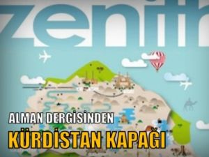Alman dergisinden 'Kürdistan' kapağı