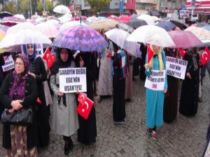 TUTUKLANAN İŞADAMININ İŞÇİLERİNDEN EYLEM