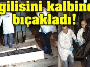 Sevgilisini kalbinden, Bıçakladı