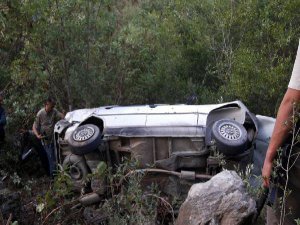 ALANYALI KAYIP İŞÇİ UÇURUMUN DİBİNDE BULUNDU