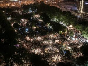 AKP Mitingi Bitti Polis Taksime Girdi...  Dakika Dakika Yaşananlar