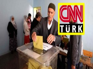 İŞTE CNN TÜRK'E GÖRE SEÇİM SONUCU
