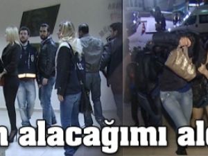 Aksaray’da fuhuş baskını