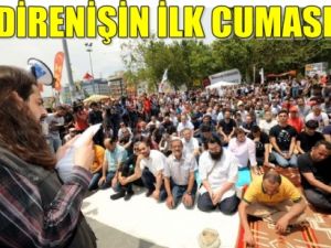 Direnişin İlk Cuma Namazı