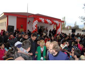 GÜLBEN ERGEN, 30'UNCU ANAOKULUNU DOĞUBAYAZIT'TA AÇTI