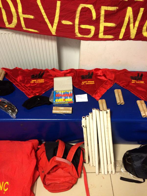 ÜNİVERSİTELER YANGIN YERİ; 13 GÖZALTI