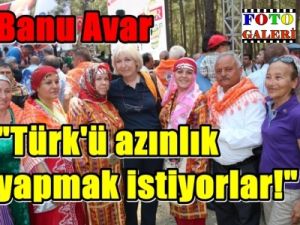 Türk'ü azınlık yapmak istiyorlar!