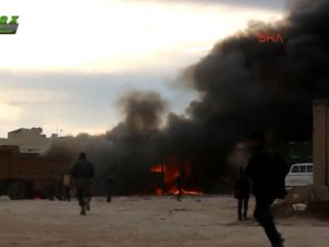 RUSYA TIR KONVOYUNU VURDU 3 ŞOFÖR ÖLDÜ