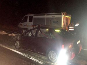 ANKARA'DA FECİ KAZA ; 4 ÖLÜ 2 YARALI