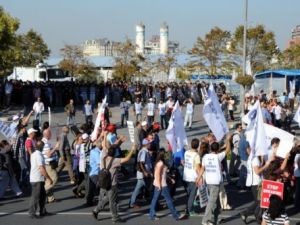 THY Grevcilerine Polis Müdahelesi