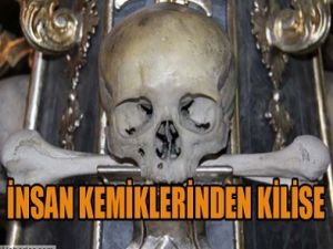 İnsan Kemikleriyle Süslenmiş Kilise